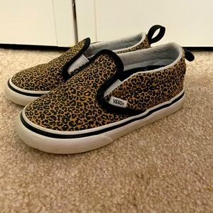 Leopard Vans - Toddler 8.5
